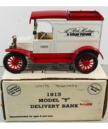 ERTL 1913 Model “T” Van WHITE A Rich Heritage DieCast Bank - 1/25 Scale ... - £12.41 GBP