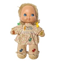 Vintage 1974 Mattel Love Notes Squeeze Musical Doll Blue Eyes Blonde 13.5&quot; - £26.47 GBP