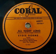 Eydie Gorme - Frenesi / All Night Long - Coral 60977 78rpm Torch! - £21.01 GBP