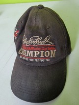 Vintage NASCAR Hat Dale Earnhardt NASCAR 7 Times Winston Champion Strapback 90s - £7.49 GBP