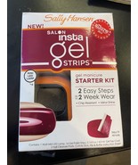 SALLY HANSEN Salon Insta Gel  WINE NOT Nail Polish Strips Starter Kit - $8.59