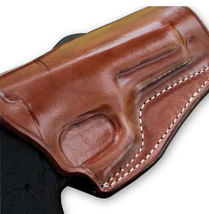 Fits Beretta APX Full Size 9mm 40 Caliber 4.25”BBL Leather Paddle Holster #1285# image 2