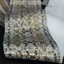 Metallic Snake Skin Elaphe SNAKESKIN genuine leather HIDE Craft Supply G... - $380.37 MXN+