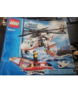 LEGO 60013 Coast Guard Helicopter comes with Manual Incomplete see descr... - $368.21 MXN