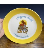 Keepsake Happiness Shared Gibson Greeting Cards Limited Edition Plate 1973 - $26.84 CAD