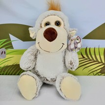 K &amp; K Sales Monkey Plush 13&quot;  Crane Game Play To Win Stuffed Animal Soft... - £7.44 GBP