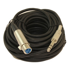 50Ft Xlr 3P Female To 1/4Inch Trs (Balanced) Male Microphone Cable - £28.11 GBP