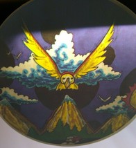 Grateful Dead Original Car Window Decal Flying Eagle Bird Over Country Mountain - £13.99 GBP