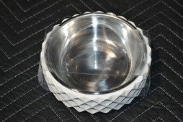 Boots &amp; Barkley Concrete Base w/ Stainless Steel Dog &amp; Cat Bowl Size SMA... - £4.52 GBP
