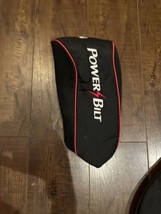 Power Built Golf Club # 1 Driver Head Cover Red And Black Preowned - £7.88 GBP