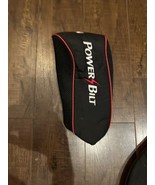 Power Built Golf Club # 1 Driver Head Cover Red And Black Preowned - £7.76 GBP