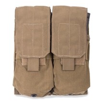 US Military USMC Eagle Industries Double Mag Pouch MP2-M4/2-MS-COY Brown... - $290.26 MXN