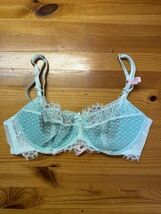 32C victoria’s Secret Dream angels push-up without padding bra Turquoise... - $18.80
