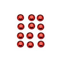 12 Red Marker Lamp Jewel Rhinestone 2.7mm For Lionel O Gauge Steam Engine - £7.93 GBP