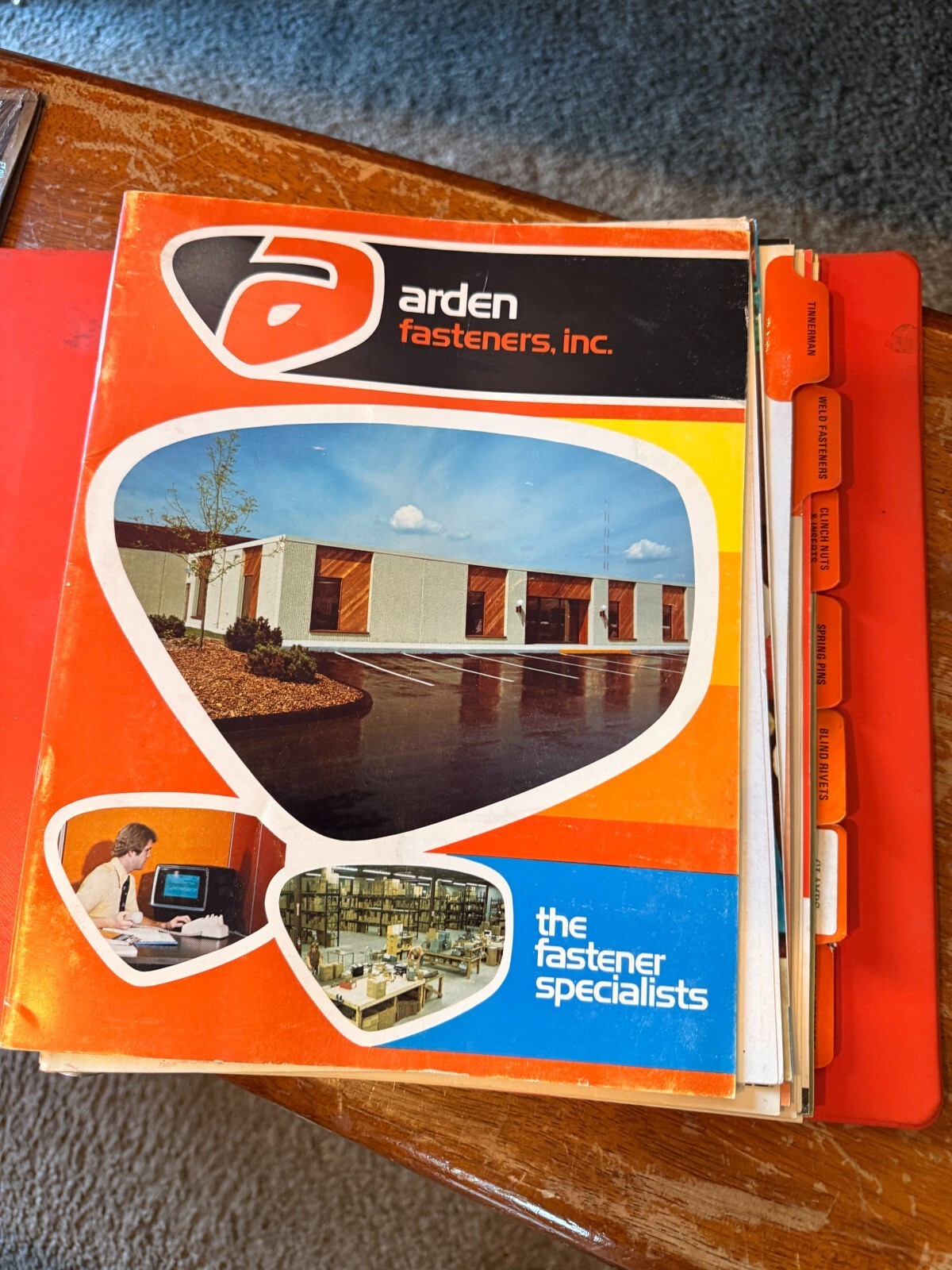 Vintage Arden Industriel Attaches Complet Catalogue Brochure Rivets Pinces Mn Item image 2