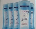 Five (5) Secret ~ Ph Balanced ~ 24 Hour  Invisible Solid Antiperspirant ... - £20.92 GBP