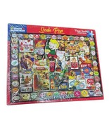 White Mountain Puzzle 1000 Pieces Soda Pop Lois Sutton Vintage Ads Bottl... - $31.30 CAD