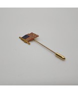 Antique Betsy Ross 13 Star American Flag Stick Pin - £59.25 GBP