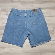Wrangler Relaxed Fit Shorts Mens 40 x 9 Inseam Blue Denim Pocket Comfort... - $15.34