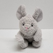Russ Home Buddies Plush Mouse Cheezy Gray Terrycloth Mini 6&quot; Stuffed Animal  - £19.70 GBP
