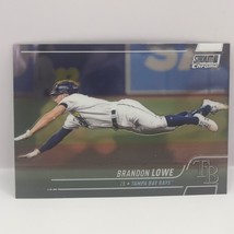 2022 Topps Stadium Club Chrome Brandon Lowe Base #154 Tampa Bay Rays - £1.56 GBP