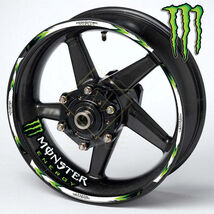 Monster Energy Motorcycle Wheel Decals – Universal Rim Stickers - $29.99