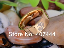 Free Shipping JEWELRY Hot Sales 8MM Golden Pipe Military Army Marines New New Tu - £29.36 GBP