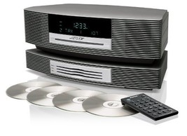 Bose Wave Music System III with Multi-CD Changer - Titanium Silver - £1,816.39 GBP