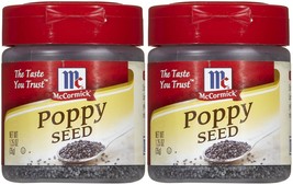 McCormick Poppy Seed, 1.25 oz, 2 pk - £7.94 GBP