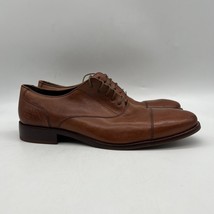 Cole Haan Williams C12337 Mens Brown Lace Up Leather Oxfords Shoes Size 11.5 M - £39.56 GBP