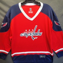 Washington Capitals Blue Line Hockey Jersey Sz Medium - £30.03 GBP