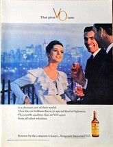 VO Seagram&#39;s Imported VO city life party 1964 Vintage Print Ad - €9,13 EUR