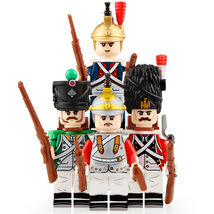 4pcs/set Napoleonic Wars Custom Minifigures Spanish Italian Swiss Dutch ... - $9.98