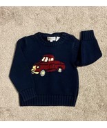 Best &amp; Co. Navy Sweater with Red Pickup Truck - Size 12 months (VGUC) - $10.00