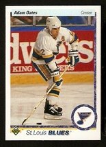 St Louis Blues Adam Oates 1990 Upper Deck Hockey Card # 173 - £0.39 GBP