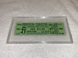 BOB DYLAN 1964 AUTHENTIC UNUSED CONCERT TOUR TICKET ORIENTAL THEATRE MIL... - $424.98