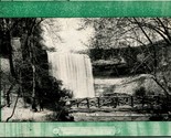 Minnehaha Falls Minnesota MN  Faux Frame 1909 Vtg Postcard - £3.12 GBP