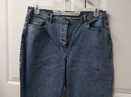 Christopher &amp; Banks Women&#39;s Jeans Size: 14 Stretch Denim Super Cute NICE - £13.29 GBP