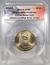 2010-P Buchanan Dollar ANACS SP69 Satin Set Coin AN669 - £23.02 GBP