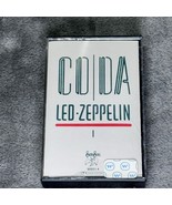 Led Zeppelin &quot;Coda&quot; (Cassette Tape, 1982)Swan Song / Atlantic 7-90051-4 - $554.35 MXN
