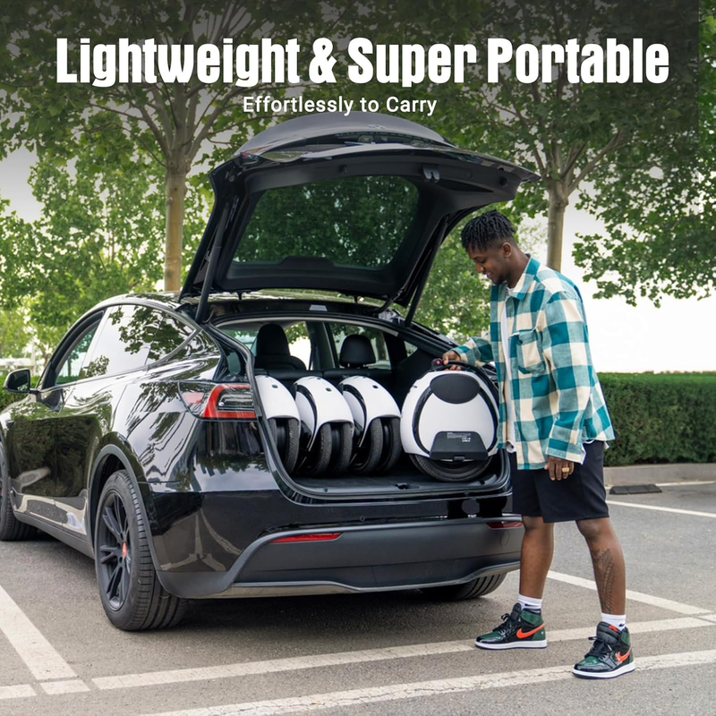 INMOTION E20 Electric Unicycle - 14 Inch Self-Balancing Electric One Wheel Porta Item image 4