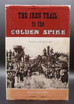 John Stewart Iron Trail To The Golden Spike First Ed Signed Hardback Dj Railroad - £17.68 GBP