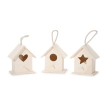 Unfinished Wood Bird House Assorted Styles 3.9 X 2 - £16.32 GBP