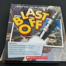 Blast Off Air Rocket Kit Rocketry Book Scholastic - £19.09 GBP