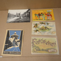 Lot of Postcards 41 Piece Mixed Post Cards Ephemera RPPC Litho - £23.59 GBP