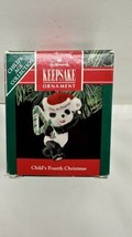 Hallmark Keepsake Ornament Child&#39;s Fourth Christmas Dated 1995 - $5.89