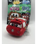 Disney Parks Pixar Cars Land 2021 Wishables Red Fire Engine Truck Plush - £10.18 GBP