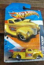 #7/10 Hot Wheels HW Drag Racers &#39;11 40 Ford Pickup Yellow Unopened 127/244  - $8.56