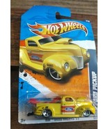 #7/10 Hot Wheels HW Drag Racers &#39;11 40 Ford Pickup Yellow Unopened 127/244  - $8.56