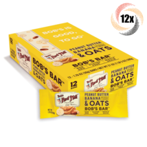 Full Box 12x Bars Bob&#39;s Red Mill Peanut Butter Banana &amp; Oats Flavor Bar ... - $33.54